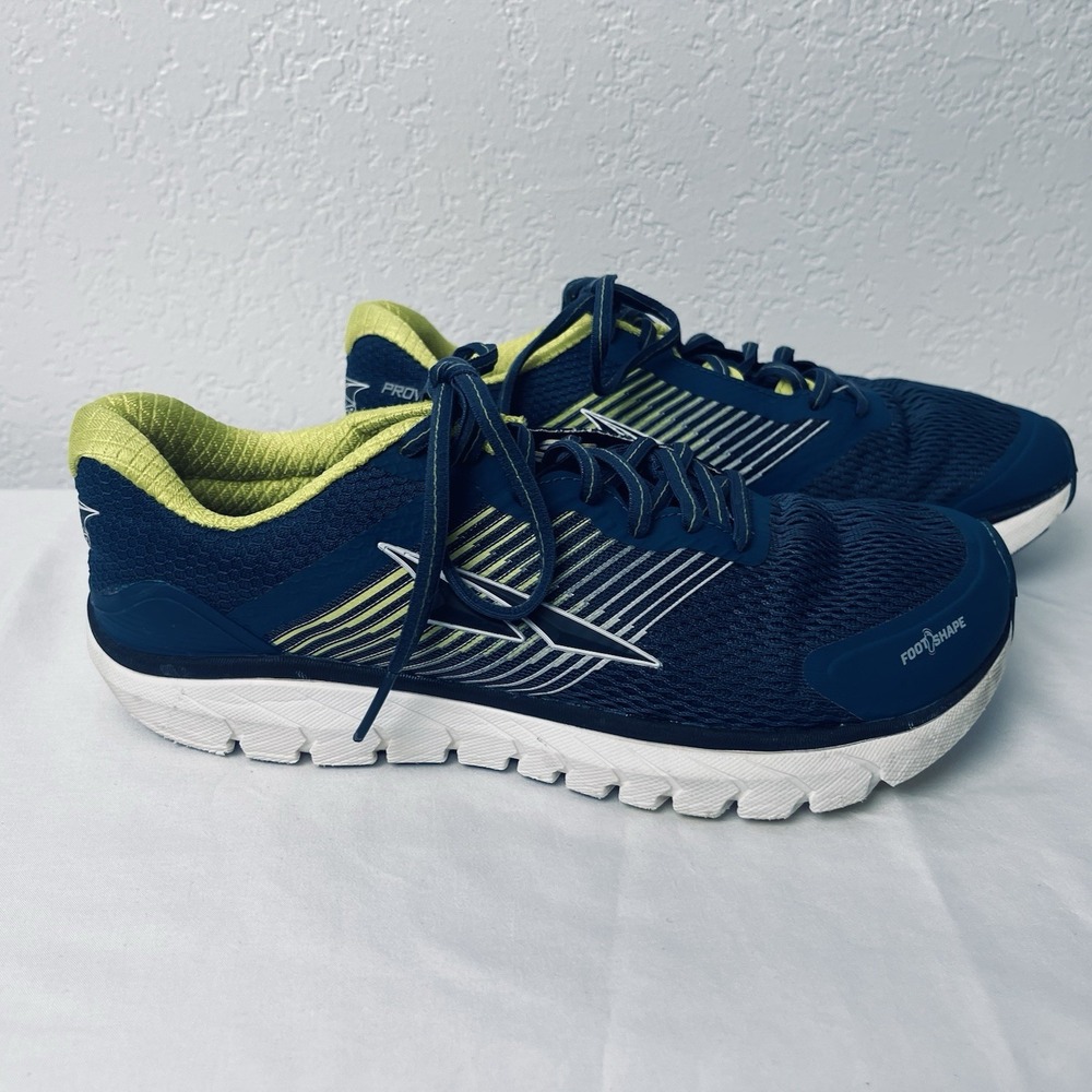 Altra Provision 4.0 Men's Size 8 Blue/Yellow Running Shoes Guiderails Sneakers - Picture 5 of 9